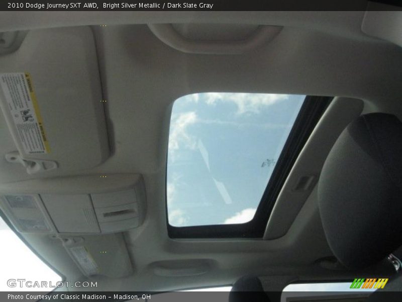 Bright Silver Metallic / Dark Slate Gray 2010 Dodge Journey SXT AWD