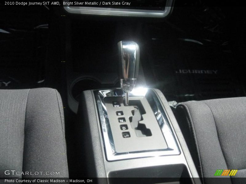 Bright Silver Metallic / Dark Slate Gray 2010 Dodge Journey SXT AWD