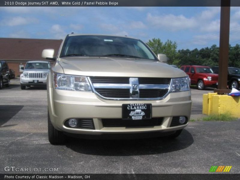 White Gold / Pastel Pebble Beige 2010 Dodge Journey SXT AWD
