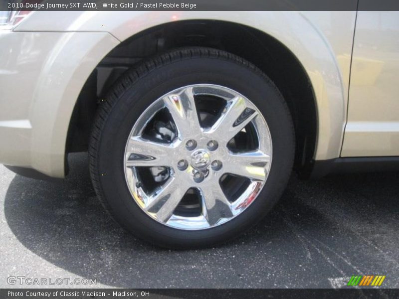 White Gold / Pastel Pebble Beige 2010 Dodge Journey SXT AWD