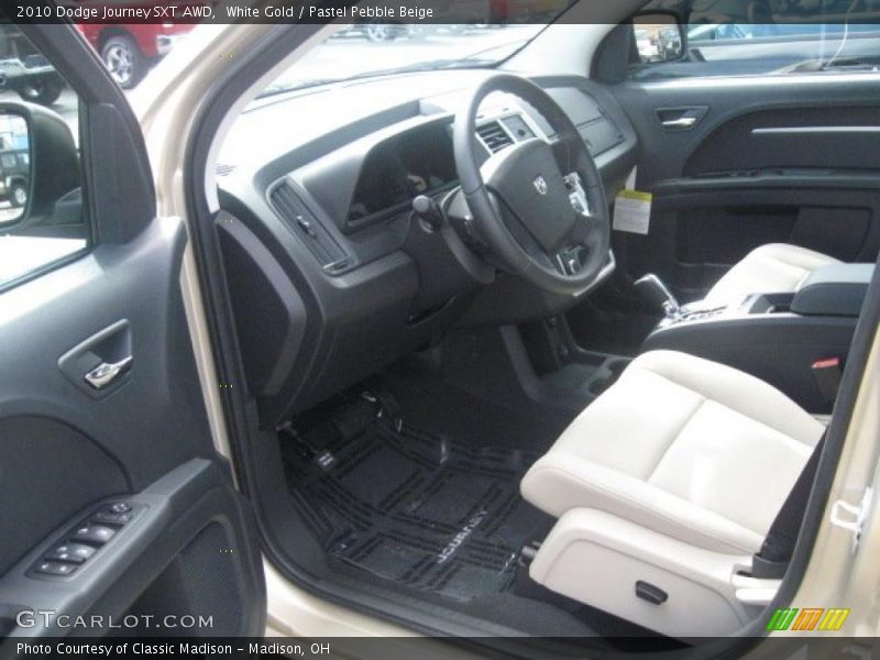 White Gold / Pastel Pebble Beige 2010 Dodge Journey SXT AWD