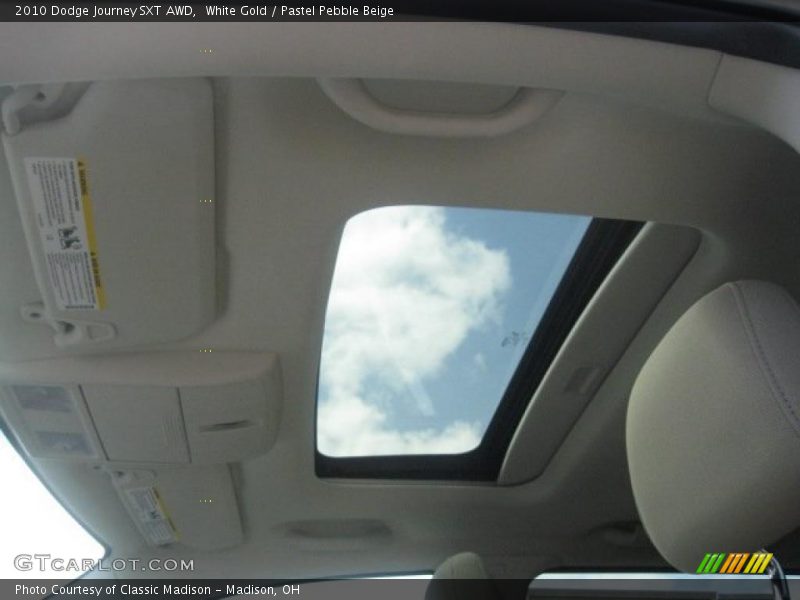 White Gold / Pastel Pebble Beige 2010 Dodge Journey SXT AWD