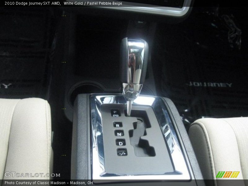 White Gold / Pastel Pebble Beige 2010 Dodge Journey SXT AWD