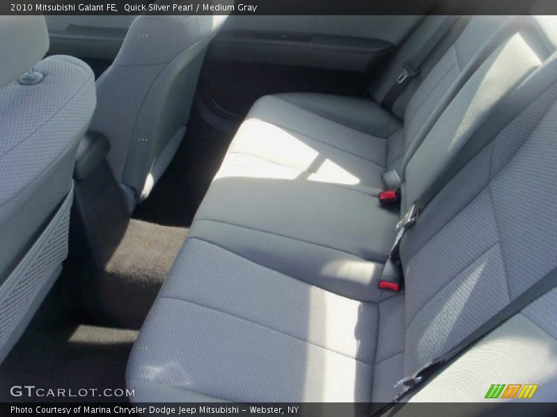 Quick Silver Pearl / Medium Gray 2010 Mitsubishi Galant FE