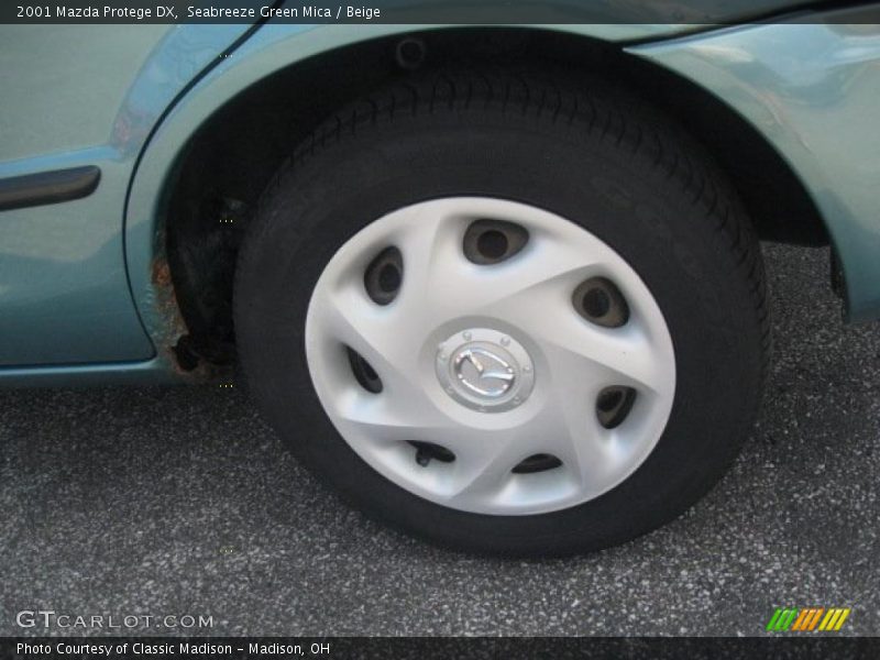 Seabreeze Green Mica / Beige 2001 Mazda Protege DX