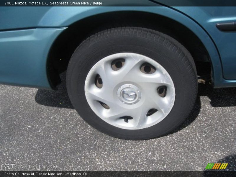 Seabreeze Green Mica / Beige 2001 Mazda Protege DX