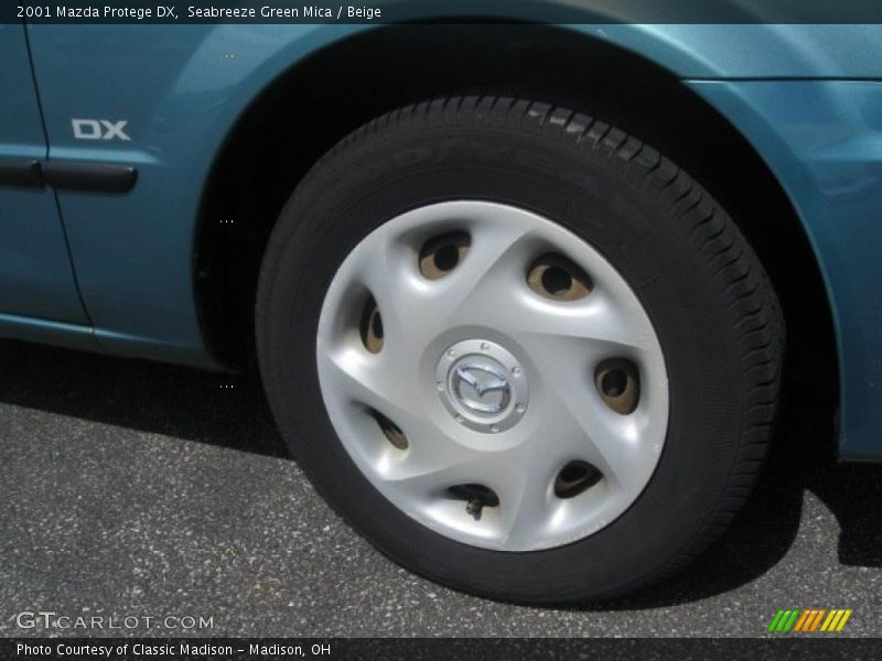 Seabreeze Green Mica / Beige 2001 Mazda Protege DX