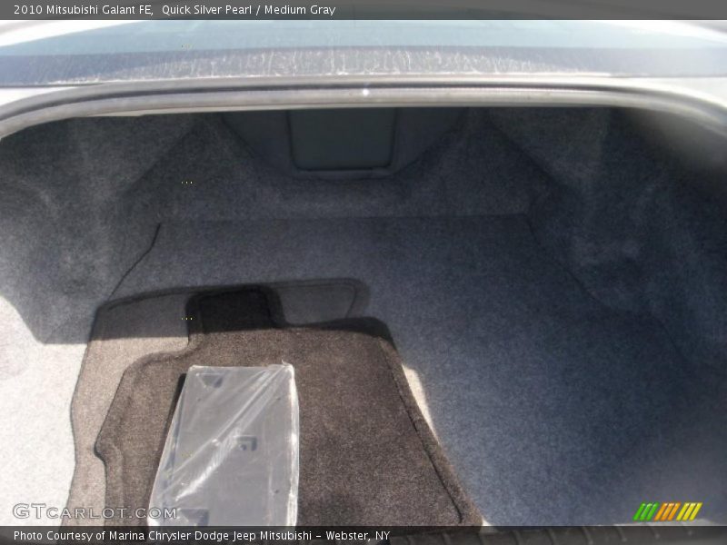 Quick Silver Pearl / Medium Gray 2010 Mitsubishi Galant FE