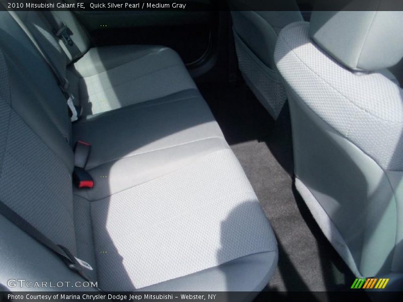 Quick Silver Pearl / Medium Gray 2010 Mitsubishi Galant FE