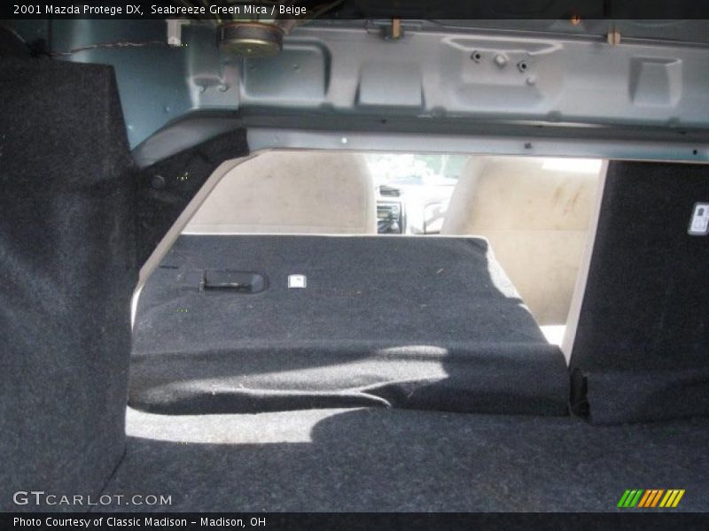 Seabreeze Green Mica / Beige 2001 Mazda Protege DX