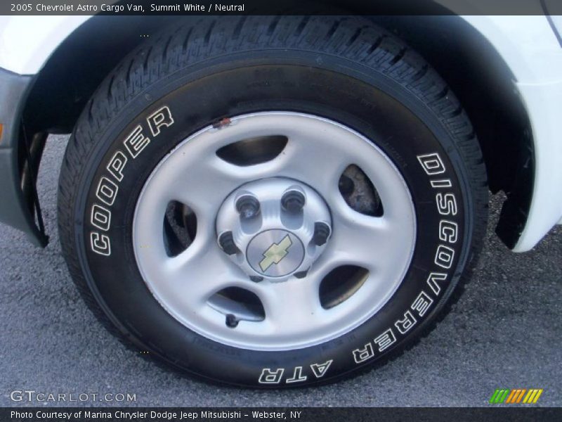 Summit White / Neutral 2005 Chevrolet Astro Cargo Van