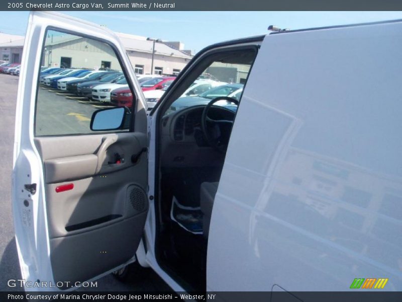 Summit White / Neutral 2005 Chevrolet Astro Cargo Van