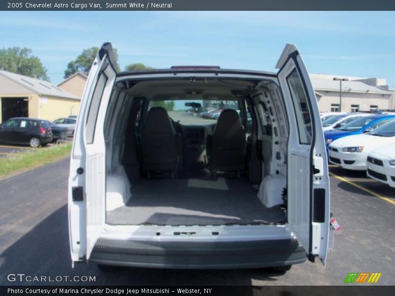 Summit White / Neutral 2005 Chevrolet Astro Cargo Van