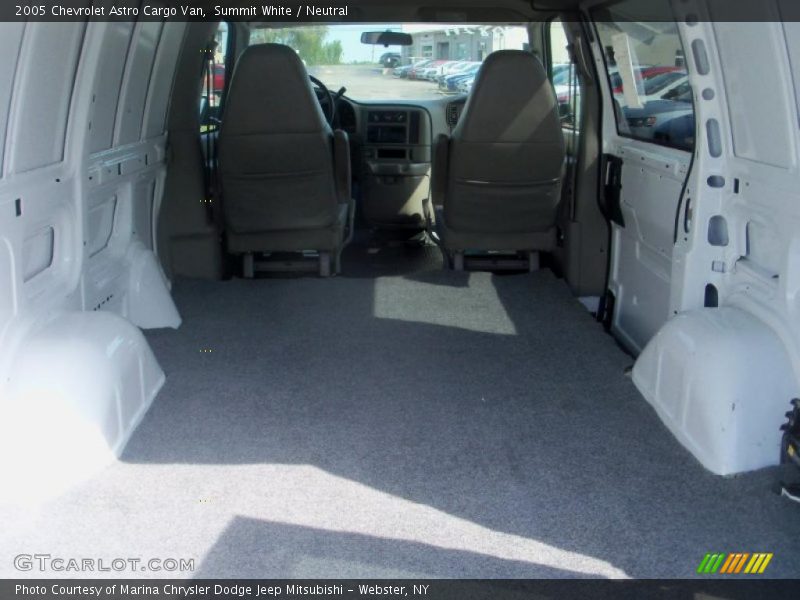 Summit White / Neutral 2005 Chevrolet Astro Cargo Van