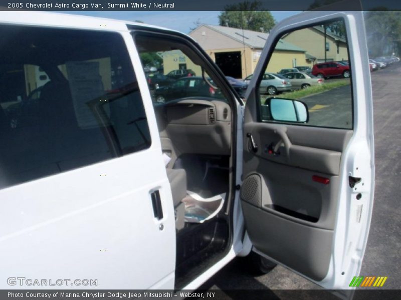 Summit White / Neutral 2005 Chevrolet Astro Cargo Van