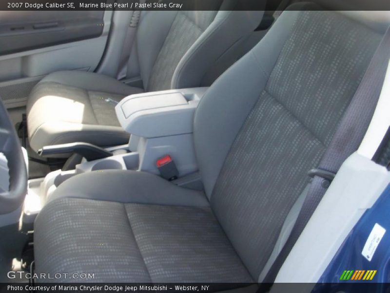 Marine Blue Pearl / Pastel Slate Gray 2007 Dodge Caliber SE