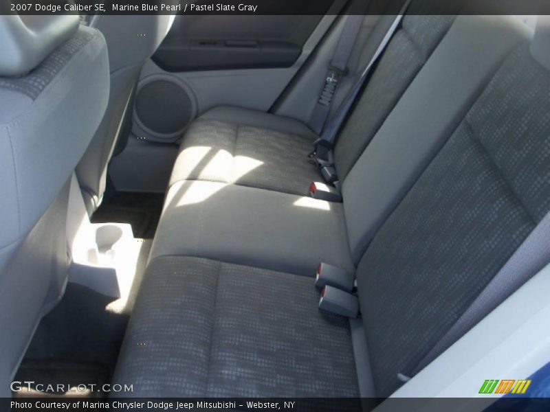 Marine Blue Pearl / Pastel Slate Gray 2007 Dodge Caliber SE
