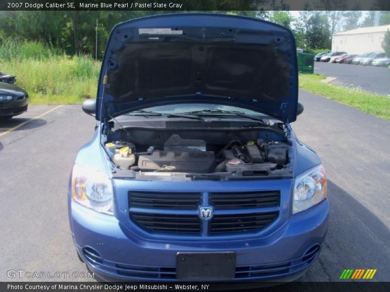 Marine Blue Pearl / Pastel Slate Gray 2007 Dodge Caliber SE