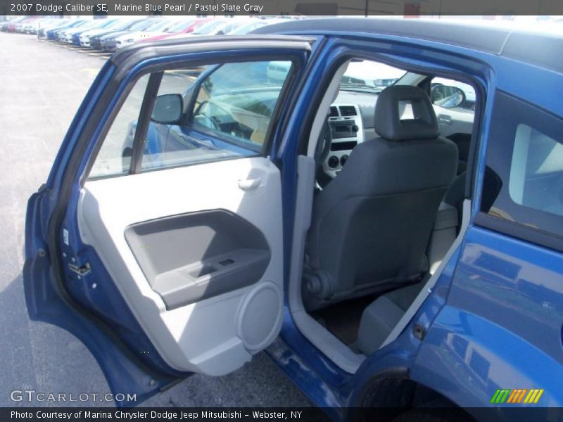 Marine Blue Pearl / Pastel Slate Gray 2007 Dodge Caliber SE