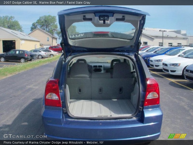 Marine Blue Pearl / Pastel Slate Gray 2007 Dodge Caliber SE