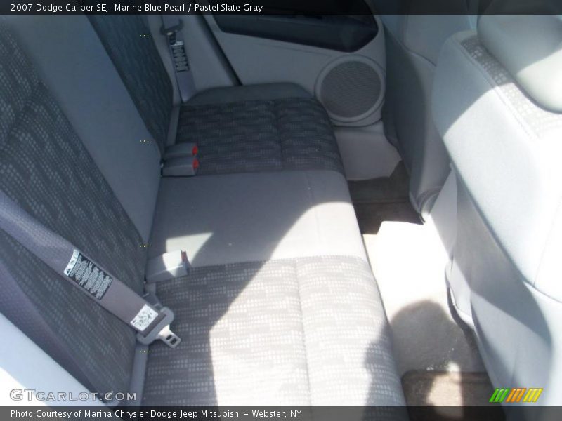 Marine Blue Pearl / Pastel Slate Gray 2007 Dodge Caliber SE