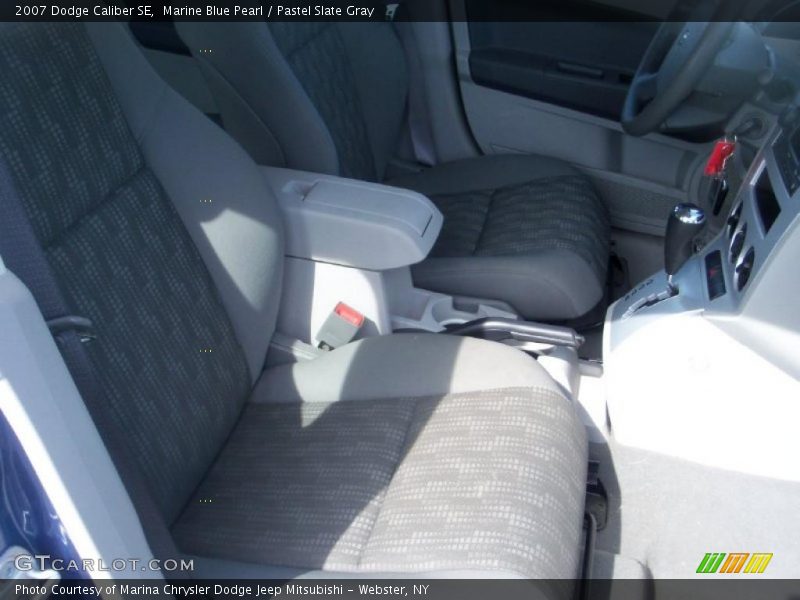 Marine Blue Pearl / Pastel Slate Gray 2007 Dodge Caliber SE