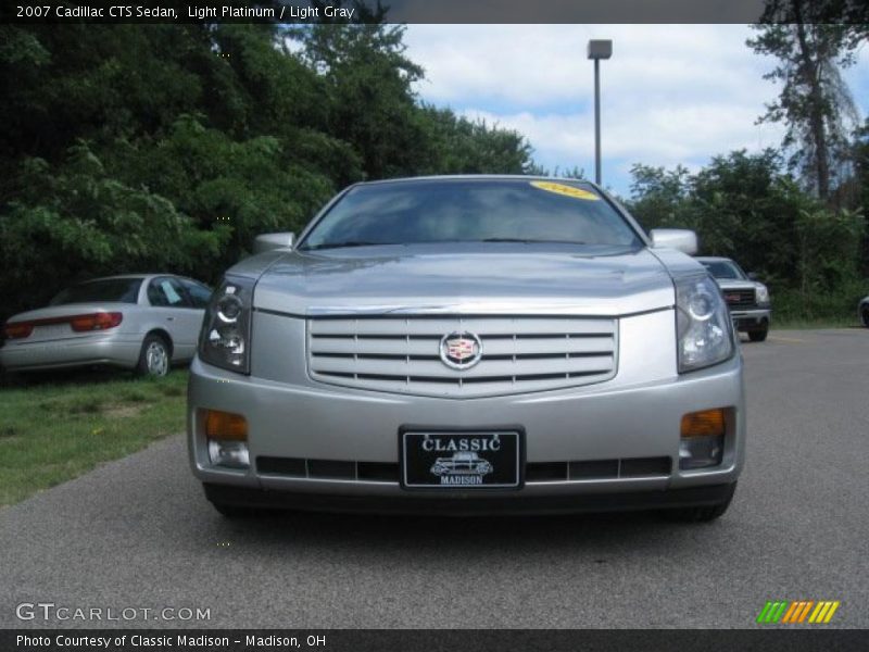 Light Platinum / Light Gray 2007 Cadillac CTS Sedan