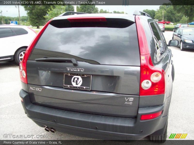 Titanium Gray Metallic / Taupe/Light Taupe 2005 Volvo XC90 V8 AWD