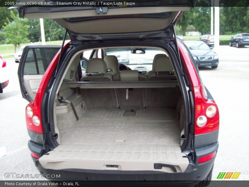 Titanium Gray Metallic / Taupe/Light Taupe 2005 Volvo XC90 V8 AWD