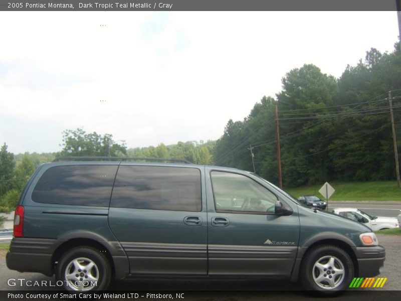 Dark Tropic Teal Metallic / Gray 2005 Pontiac Montana