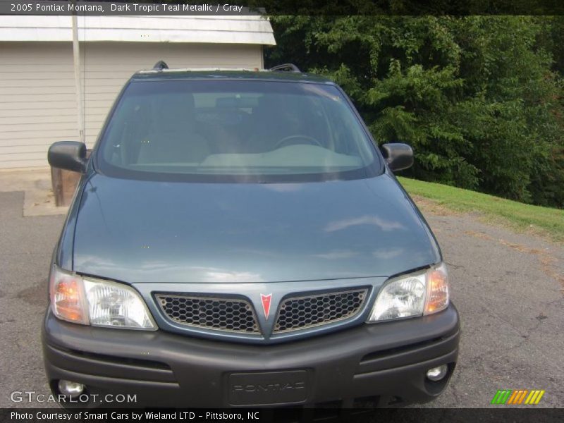 Dark Tropic Teal Metallic / Gray 2005 Pontiac Montana