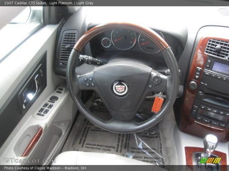 Light Platinum / Light Gray 2007 Cadillac CTS Sedan