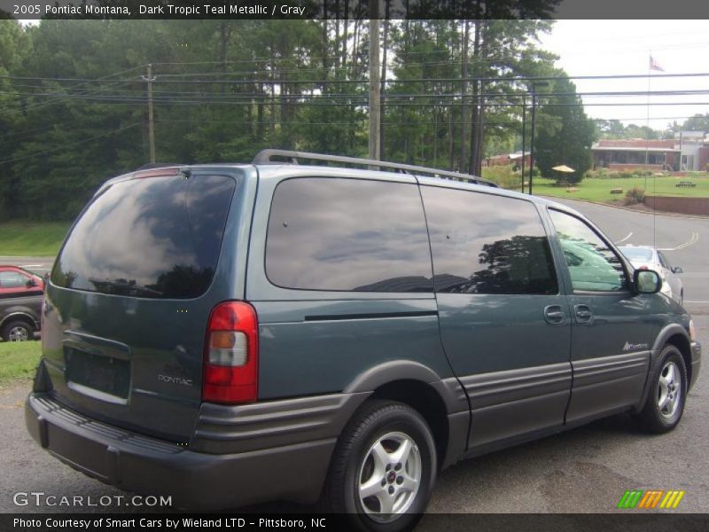 Dark Tropic Teal Metallic / Gray 2005 Pontiac Montana