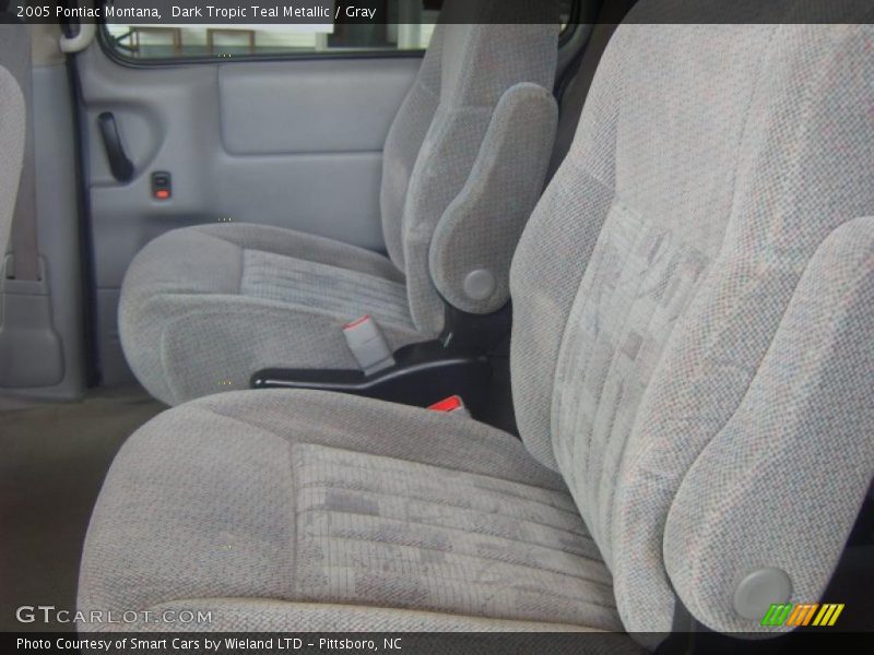 Dark Tropic Teal Metallic / Gray 2005 Pontiac Montana