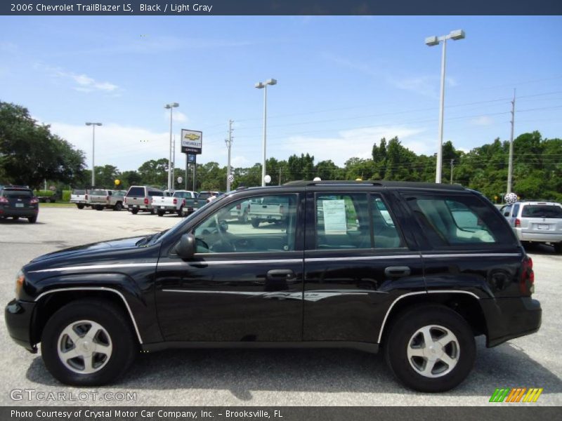 Black / Light Gray 2006 Chevrolet TrailBlazer LS