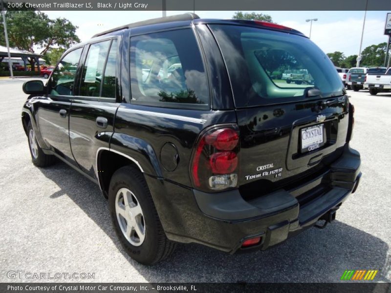 Black / Light Gray 2006 Chevrolet TrailBlazer LS