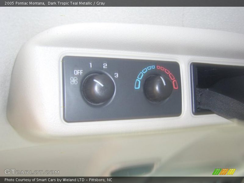 Dark Tropic Teal Metallic / Gray 2005 Pontiac Montana