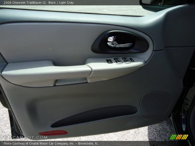 Black / Light Gray 2006 Chevrolet TrailBlazer LS