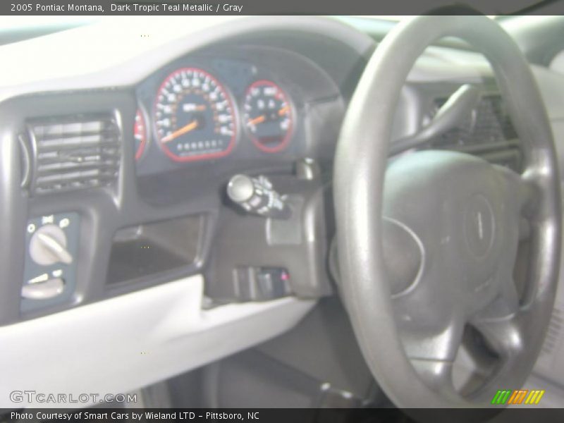 Dark Tropic Teal Metallic / Gray 2005 Pontiac Montana