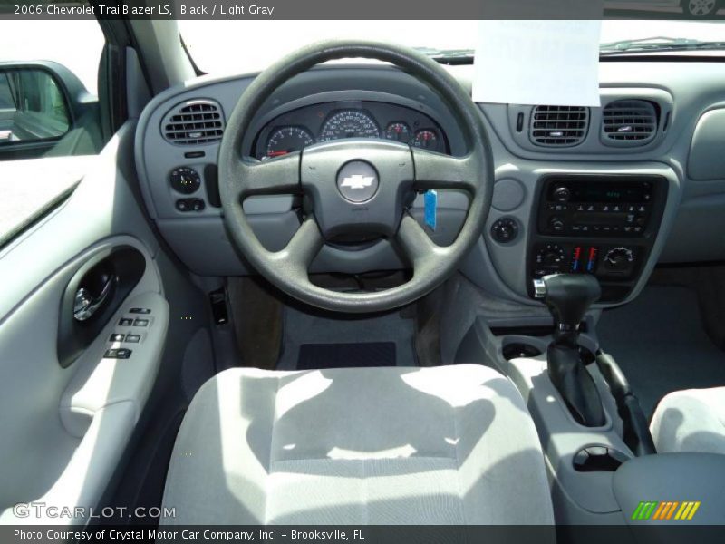 Black / Light Gray 2006 Chevrolet TrailBlazer LS