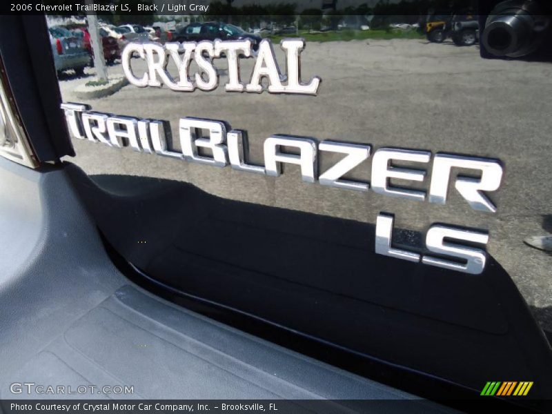 Black / Light Gray 2006 Chevrolet TrailBlazer LS