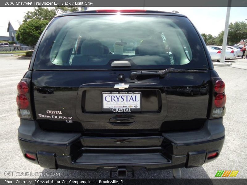Black / Light Gray 2006 Chevrolet TrailBlazer LS