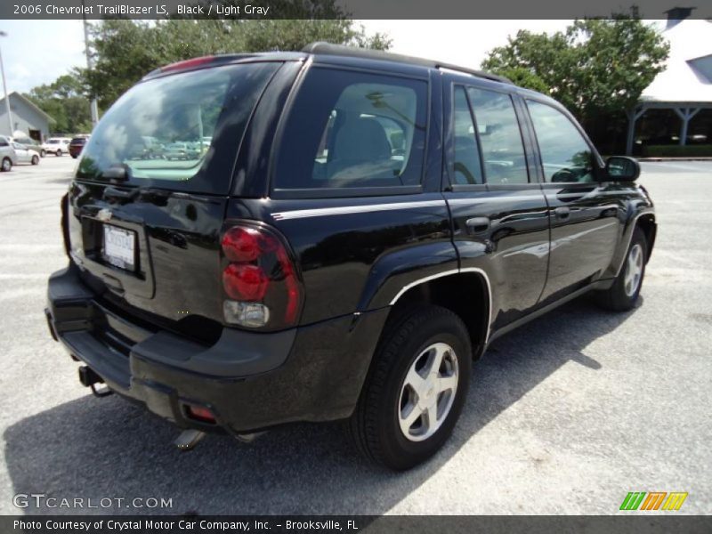 Black / Light Gray 2006 Chevrolet TrailBlazer LS