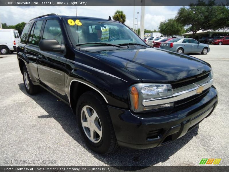 Black / Light Gray 2006 Chevrolet TrailBlazer LS