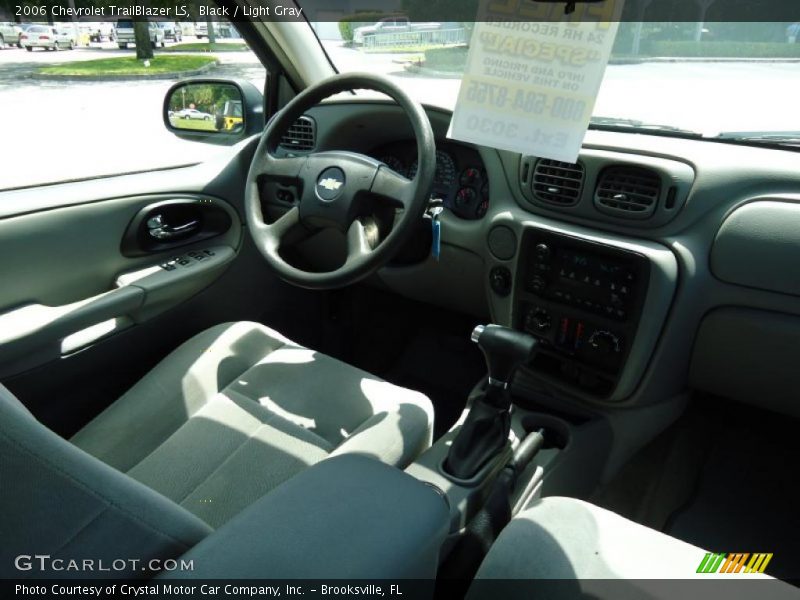 Black / Light Gray 2006 Chevrolet TrailBlazer LS