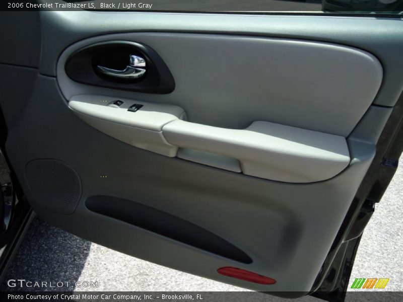 Black / Light Gray 2006 Chevrolet TrailBlazer LS
