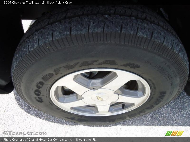Black / Light Gray 2006 Chevrolet TrailBlazer LS