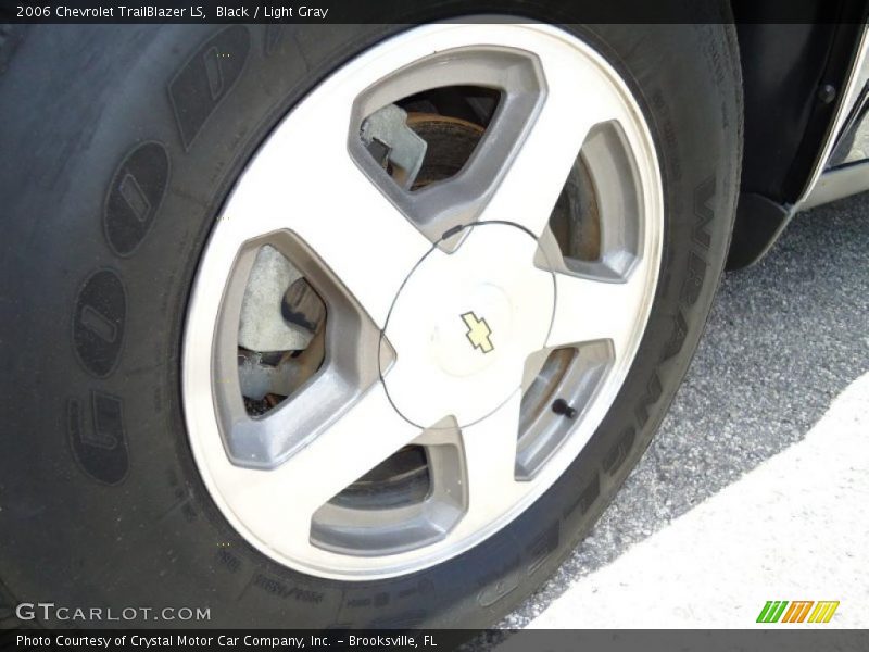 Black / Light Gray 2006 Chevrolet TrailBlazer LS