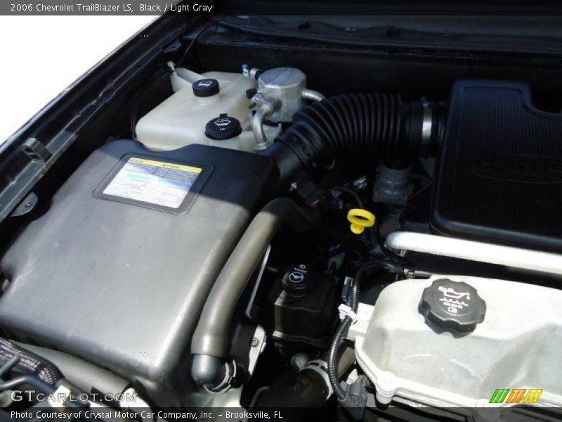 Black / Light Gray 2006 Chevrolet TrailBlazer LS