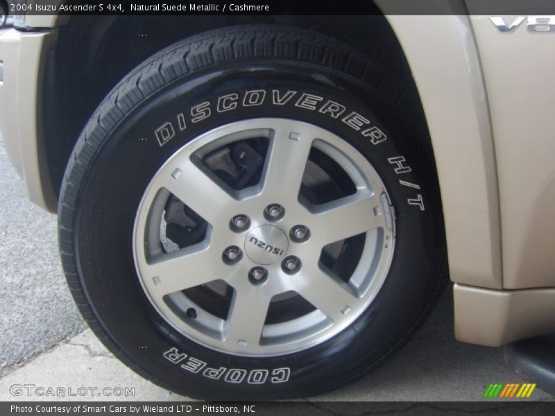 Natural Suede Metallic / Cashmere 2004 Isuzu Ascender S 4x4
